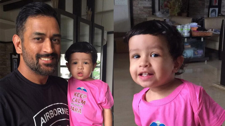 ‘Ambalapuzhe Unnikannanodu Nee’ sings Ziva Singh Dhoni