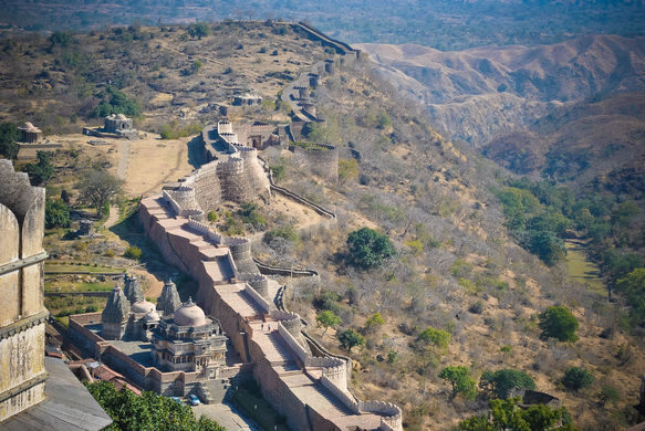 The great wall of India – Kumbhalgarh