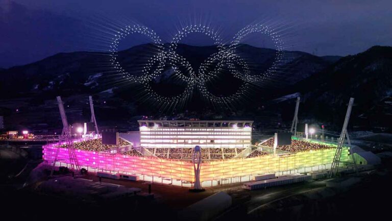Winter Olympics Opening Ceremony: Record-breaking drone light show