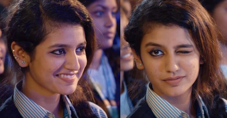 Priya Prakash Varrier To Become The New National Crush Of India